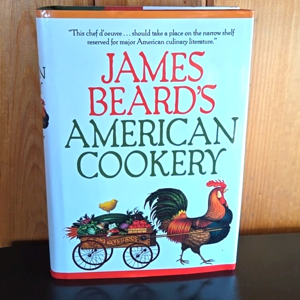 1972 James Beard's American Cookery Hardcover With Dust Jacket